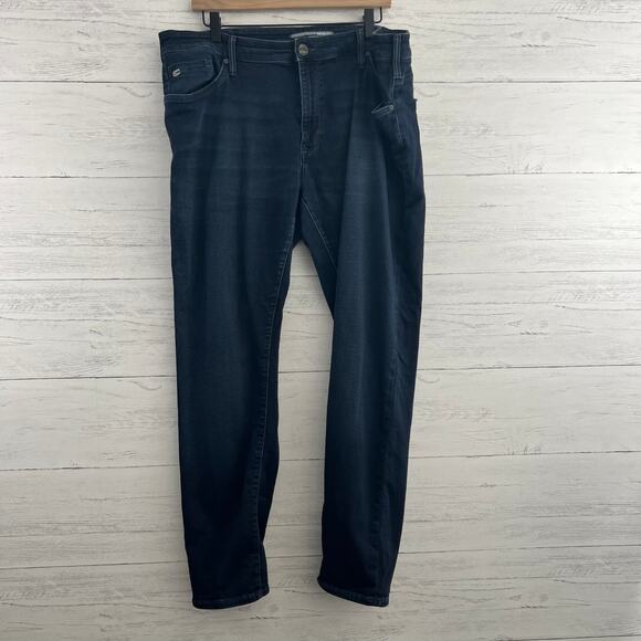 Mavi Dark Wash Sporty Denim Straight Leg Jeans Size 38 x 30 - Picture 1 of 9